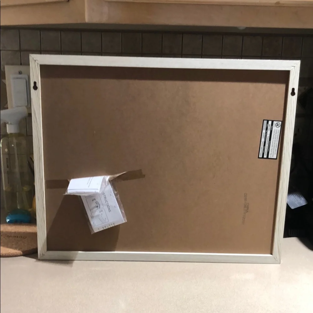 Weekly Planner Board with White Frame